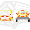 Ford Focus 11-18 Type B Chevron Kit