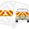 Ford Ranger 11-22 Type A HM Chevron Kit