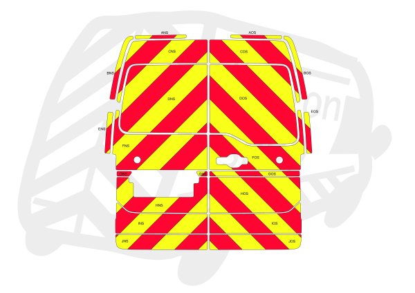 Nissan Interstar 2024-Present C Chevron Kit